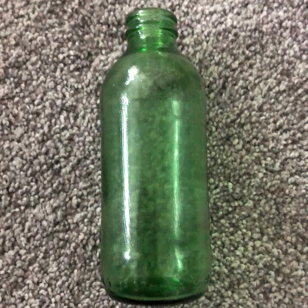 Vintage glass bottle
